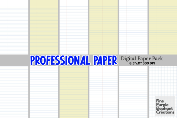 Download Professional Paper | Writing Sheets - Premium Bundle