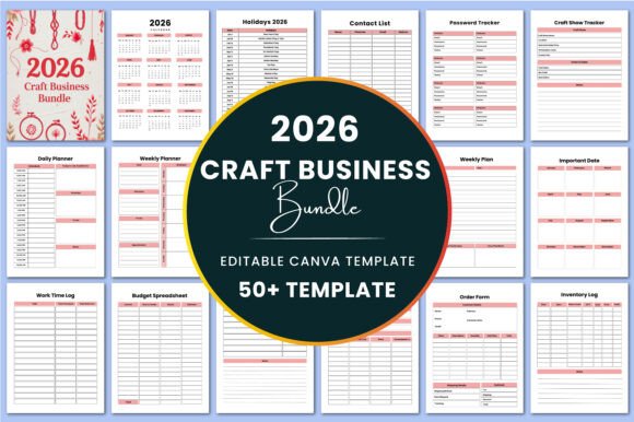Download 2026 Craft Business Bundle KDP Interior - Premium Resources
