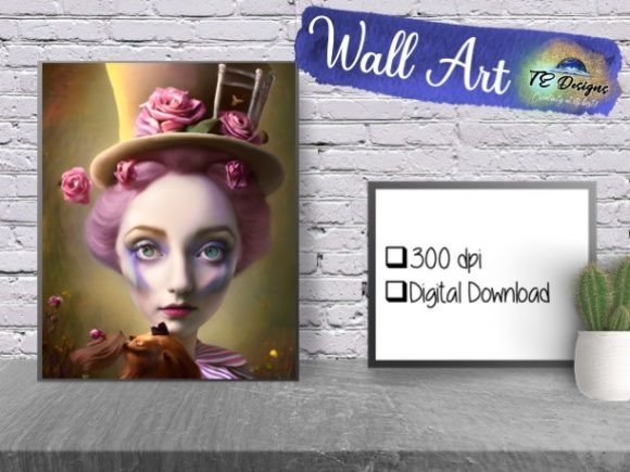 Download Alice in Wonderland Mad Hatter Wall Art - Alice in wonderland Collection