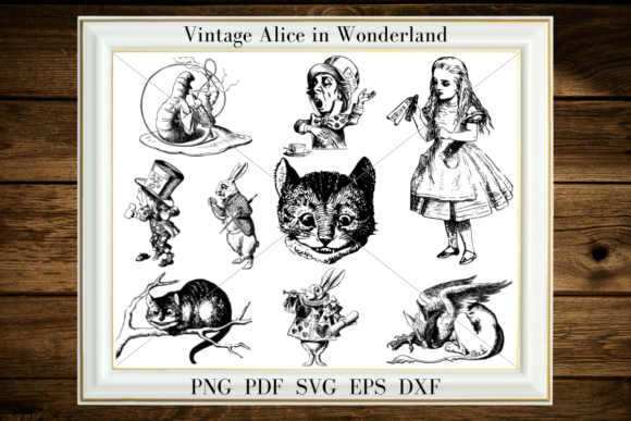 Download Vintage Alice in Wonderland - Alice in wonderland Collection