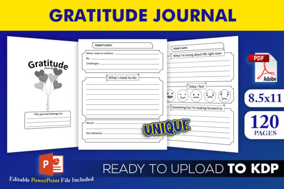 Download Daily Gratitude Journal | KDP Interior - Premium Resources